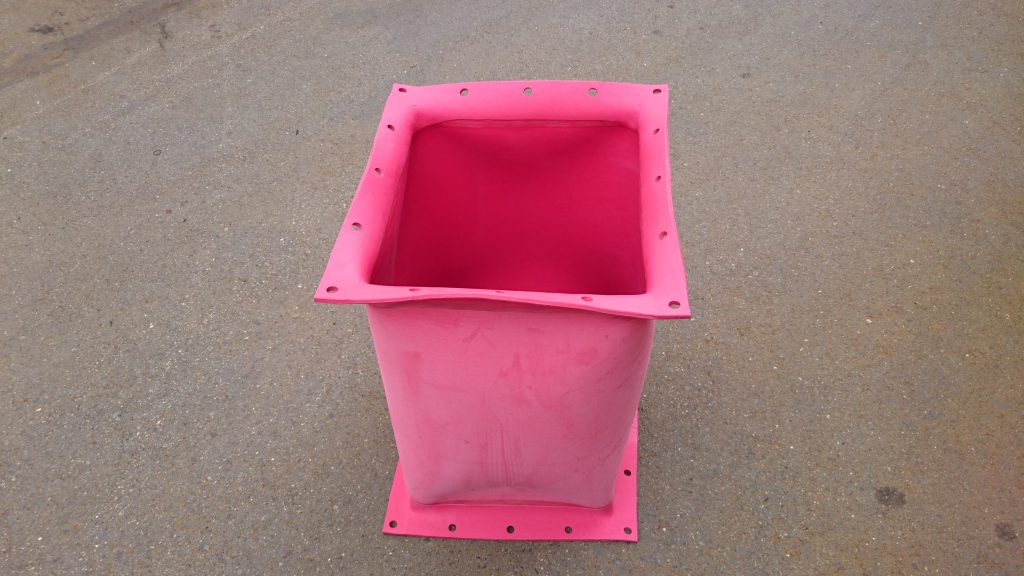ゴム製ホッパー